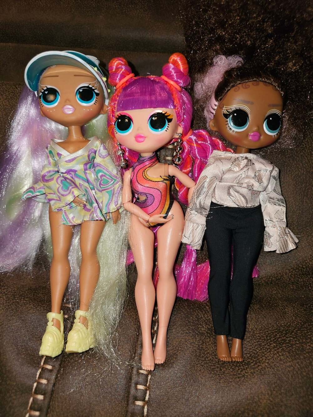 Lol Surprise Omg Fashion Doll Lot Of 3 Outfits And Accessories Included